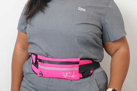 Pink DLS Fanny Pack